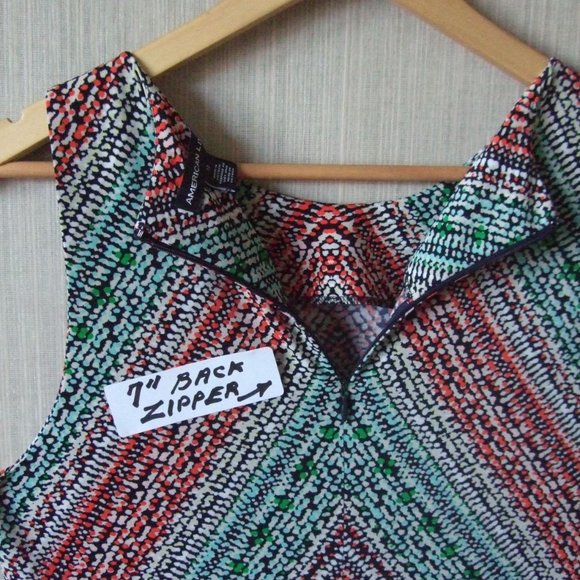 GET READY FOR SPRING/SUMMER --- Lovely Silky Dress Size 12 American Living - Picture 6 of 8